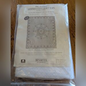 Vintage CottonbWholecloth Quilt Top Kit by quilt designer Holice Turnbow